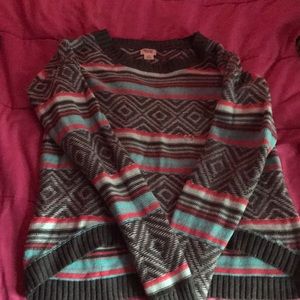 Target Multi Color Knit Sweater size L